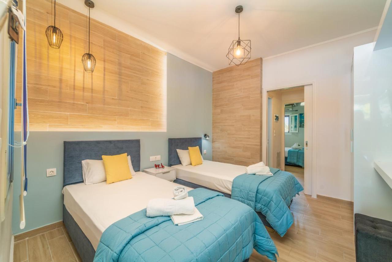 Flisvos Seaside Apartments Lygia  Bagian luar foto
